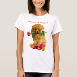 Camiseta O filhote de cachorro de Pomeranian seja meus