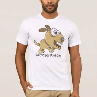Camiseta O filhote de cachorro louco "filhote de cachorro