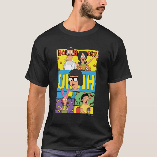 Camiseta O Filme De Burgers Bobâ€™S Bob Linda Tina Louise G (Frente)