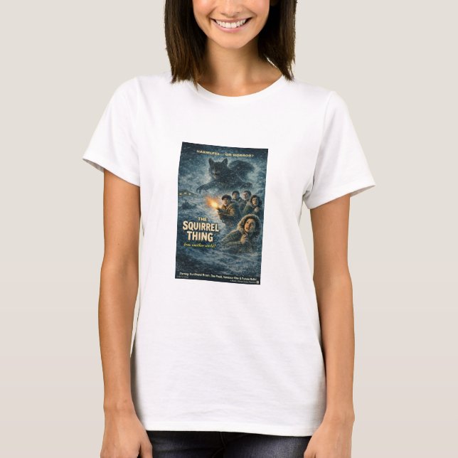 Camiseta O Filme Paródia da Coisa Esquilo (Frente)