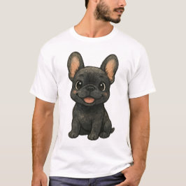 Camiseta O Filósofo de Orelha de Morcego: Bulldog Francês C