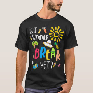 Camiseta O Final Do Ano Do Professor É O Fim Do Verão, Ai