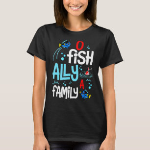 Camiseta O Fish Ally Um Dia de Adoção Familiar Homens Mulhe
