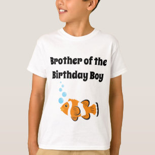 Camiseta O-Fish-ally Uma Festa de aniversário Irmão T-Shi