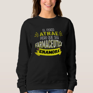 Camiseta O Físico Atrai Mas Ser Farmacêutica Enamora