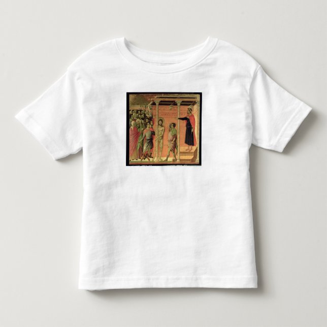 Camiseta O Flagellation, do altarpiece de Maesta (Frente)