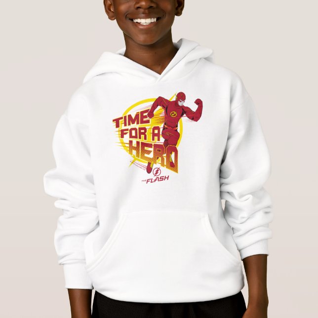Camiseta O Flash | Gráfico "Hora De Um Herói" (Frente)