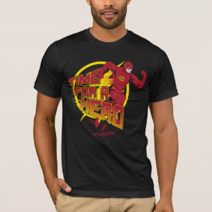 Camiseta O Flash Gráfico "Hora De Um Herói"