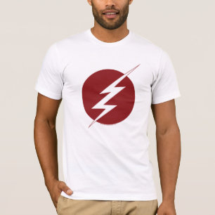 Camiseta O Flash Logotipo do parafuso de relâmpago