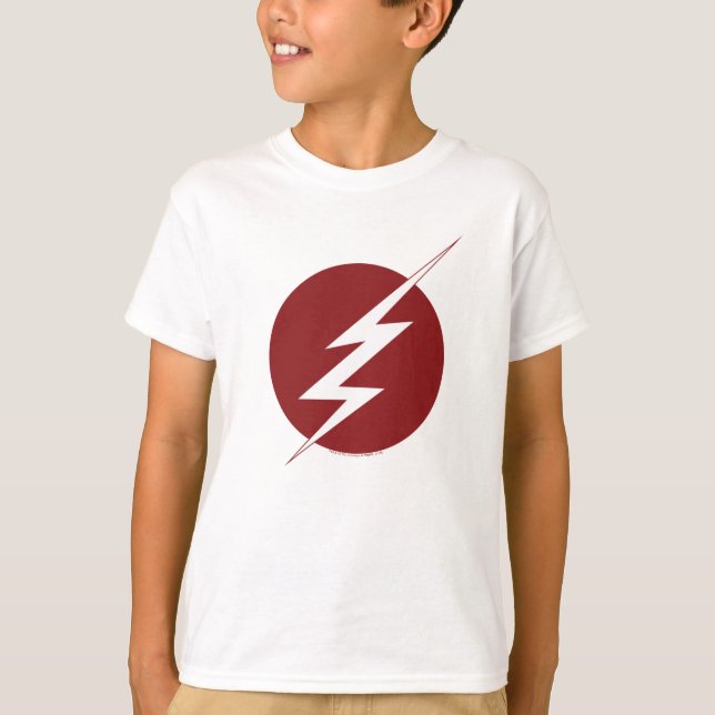 Camiseta O Flash | Logotipo do parafuso de relâmpago (Frente)