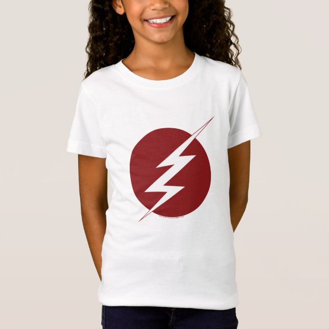 Camiseta O Flash | Logotipo do parafuso de relâmpago (Frente)