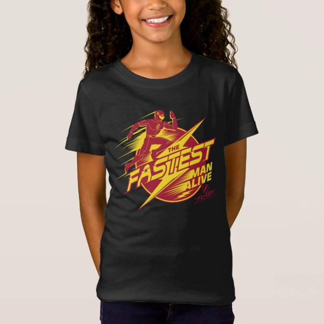 Camiseta O Flash | O Homem Mais Vivo (Frente)