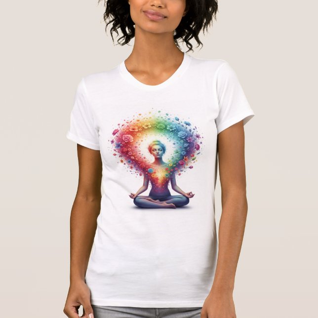 Camiseta O Florescer do Alinhamento Interior (Frente)