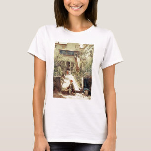 Camiseta O florista pequeno (óleo em canvas)