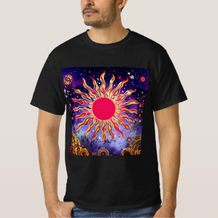 Camiseta O Fogo Dançante do Cosmos