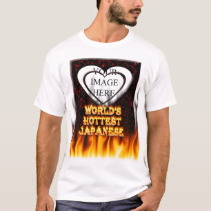 Camiseta O fogo do mundo e o marbl japoneses os mais