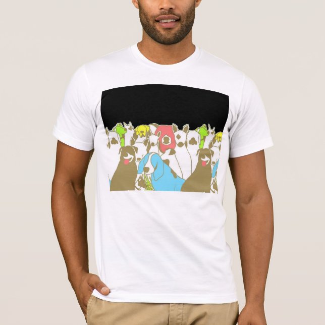 Camiseta O formato (Frente)