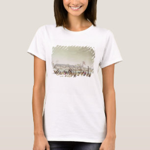 Camiseta O forte na Batávia com registadores nativos, plac