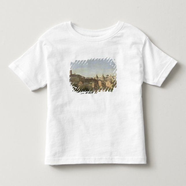 Camiseta O fórum visto dos jardins de Farnese (Frente)