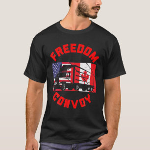 Camiseta O Freedom Convoy 2022 dá suporte ao canadense Truc