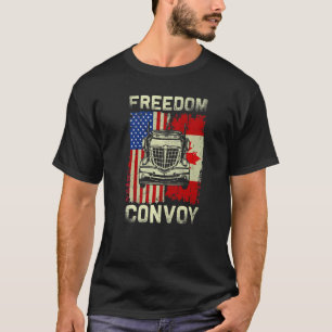 Camiseta O Freedom Convoy 2022 dá suporte ao canadense Truc