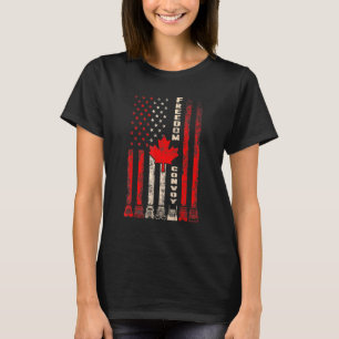 Camiseta O Freedom Convoy 2022 dá suporte ao canadense Truc