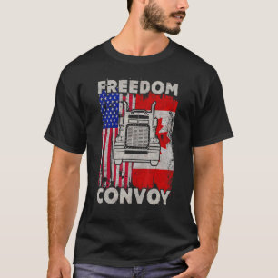 Camiseta O Freedom Convoy 2022 dá suporte ao canadense Truc