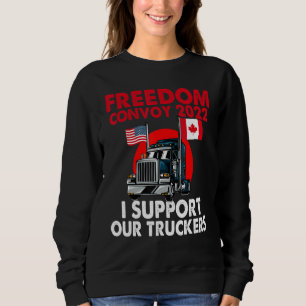 Camiseta O Freedom Convoy 2022 Eua E Canadá Apoia O Nosso T