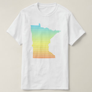 Camiseta o frio de minnesota desvanece-se