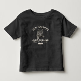 Camiseta O Frio Definitivo: Ilustração de Gato