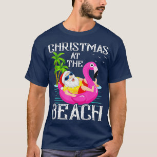 Camiseta O Frio Flamingo Engraçado Chocou O Natal No Natal