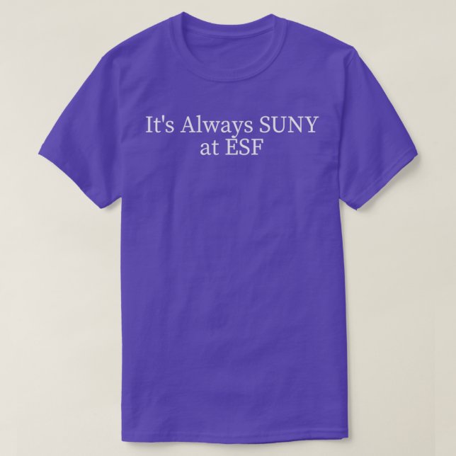 CAMISETA O FSE SUNY (Frente do Design)