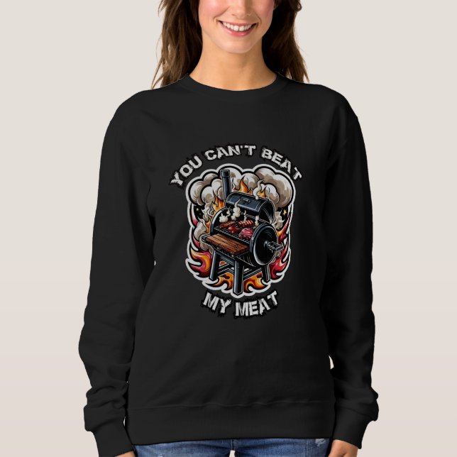 Camiseta O Fumador de Pitmaster do CHURRASCO (Frente)