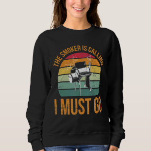 Camiseta O Fumador Está Chamando Eu Tenho Que Ir Citar Por