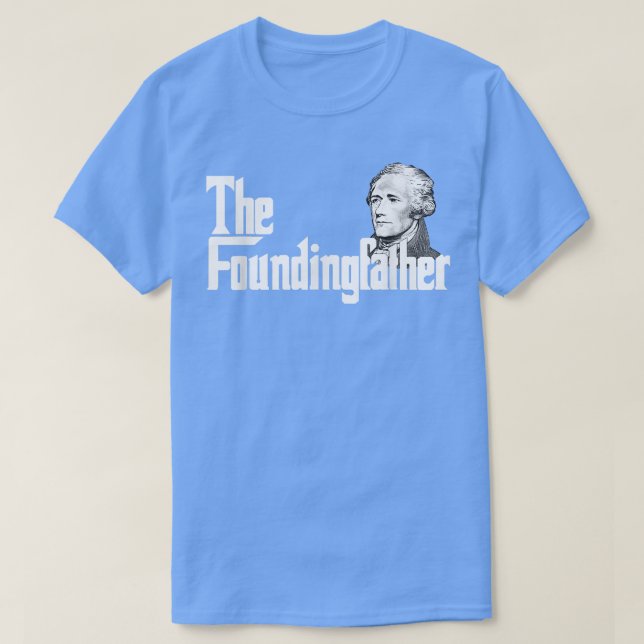 Camiseta O fundador Aleander Hamilton (Frente do Design)