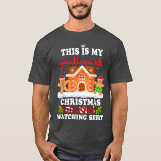 Camiseta O Funny Christmashis É O Meu Fallmarks Movie Watch