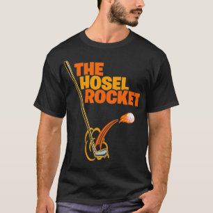Camiseta O Funny Golf Club Atirou Na Bola Hosel Rocket Golf