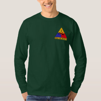 Camiseta ò FÚRIA nas rodas da divisão blindada "inferno"