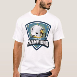 Camiseta O futebol 2017 customizável da fantasia patrocina