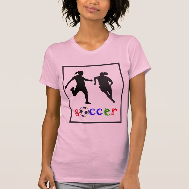 Camiseta O futebol das mulheres (Frente)