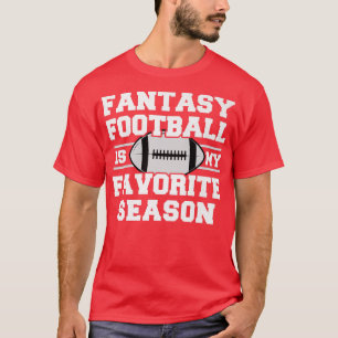 Camiseta O Futebol De Fantasia Esportiva Engraçado É Meu Fa