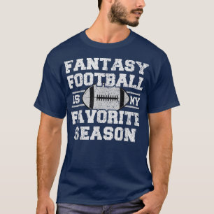Camiseta O Futebol De Fantasia Esportiva Engraçado É Meu Fa