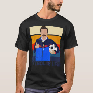 Camiseta O Futebol De Vintagem Retroativa É A Vida Essencia