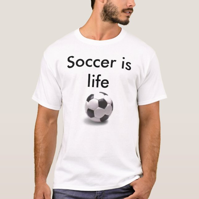 Camiseta O futebol é vida (Frente)