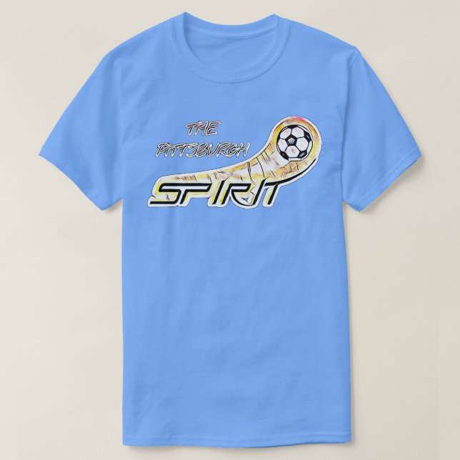 Camiseta O Futebol Espírito de Pittsburgh (Frente do Design)