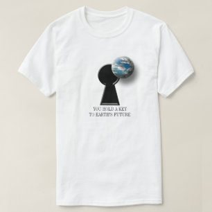 Camiseta O futuro ativismo ambiental da Terra