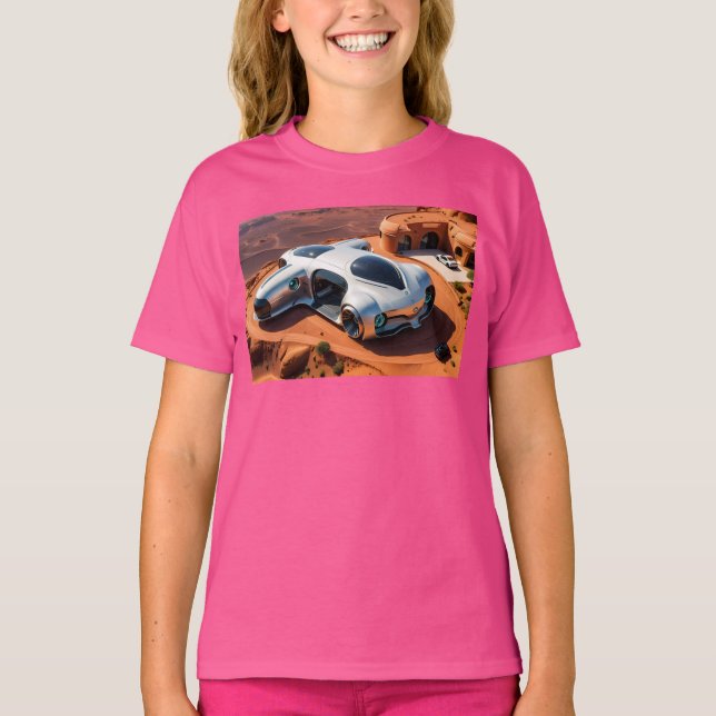 Camiseta O futuro começa no deserto (Frente)