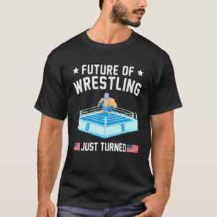 Camiseta O Futuro Da Luta Transforma-Se Em 8 Aniversários