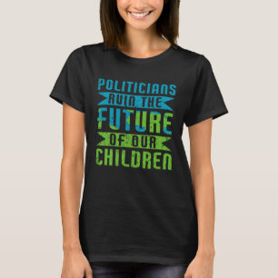 Camiseta O Futuro Das Nossas Crianças: Alterações Climática