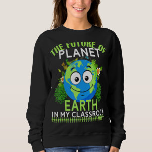 Camiseta O Futuro Do Planeta Terra No Meu Jardim De Infânci